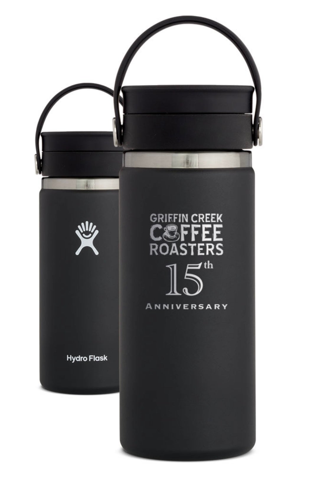 15th Anniversary Black Hydroflask 16 oz Coffee with Flex Sip Lid - Limited  stock | Griffin Creek Coffee